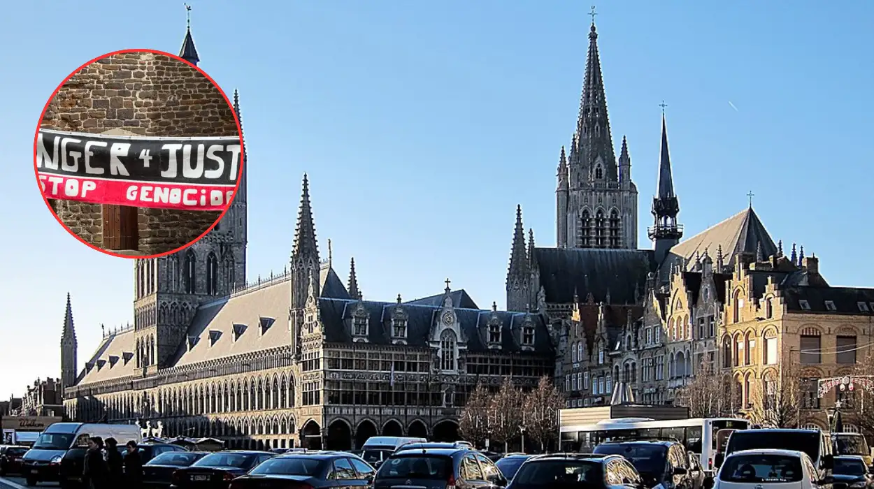 15 Activists Begin Hunger Strike in Ypres Over Gaza Crisis