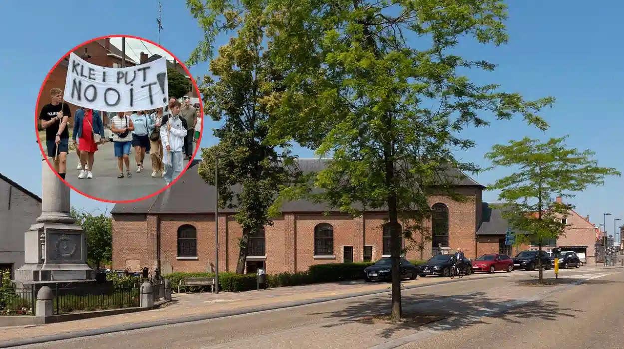 Aalbeke Residents Protest Bosschaert Clay Pit Plan Again