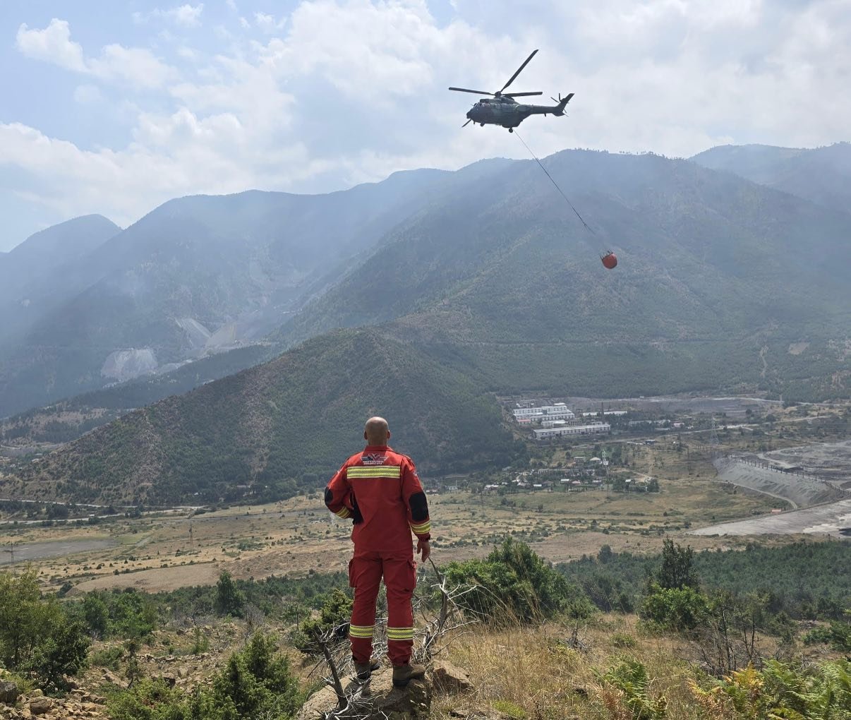 Assistance for Albania: Firefighting Aircraft and Satellite Image Support