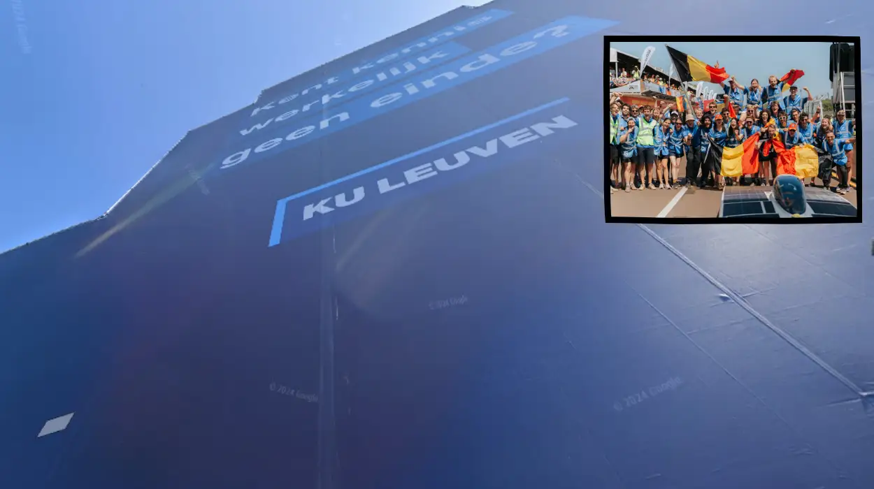 KU Leuven Solar Team Placed 16th in the 3000 km Australia Race