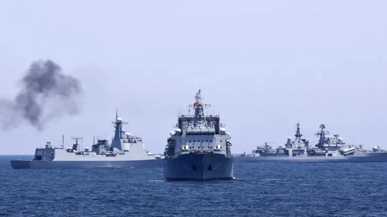 Russian and Chinese Navies Commence Joint Drills in Sea of Japan