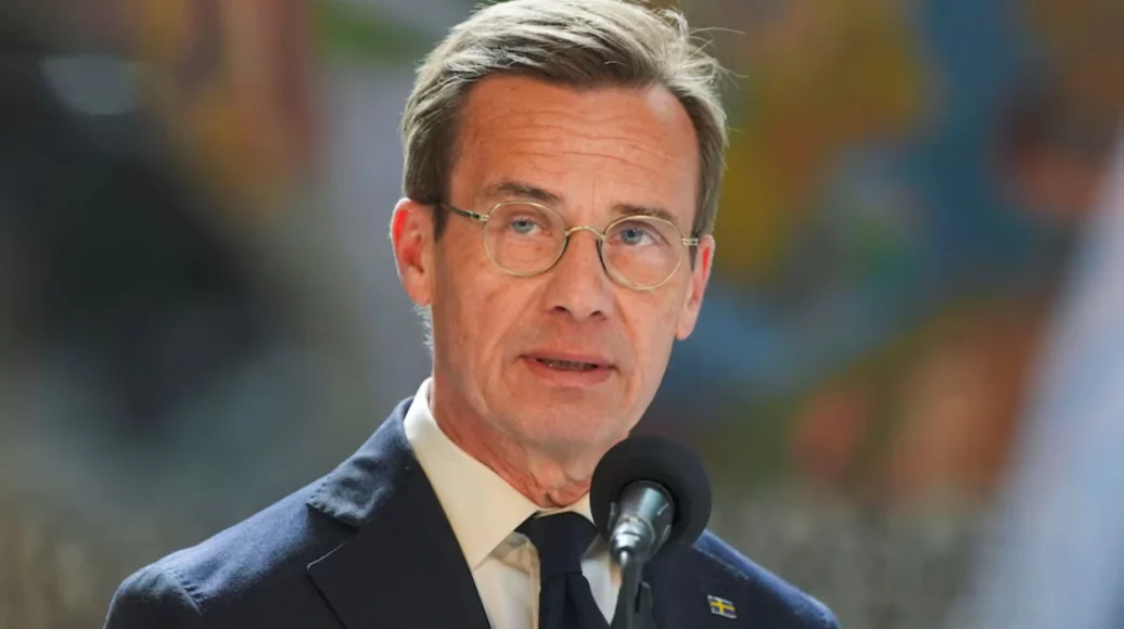 Swedish PM Ulf Kristersson to Attend Coalition of the Willing Meeting Virtually