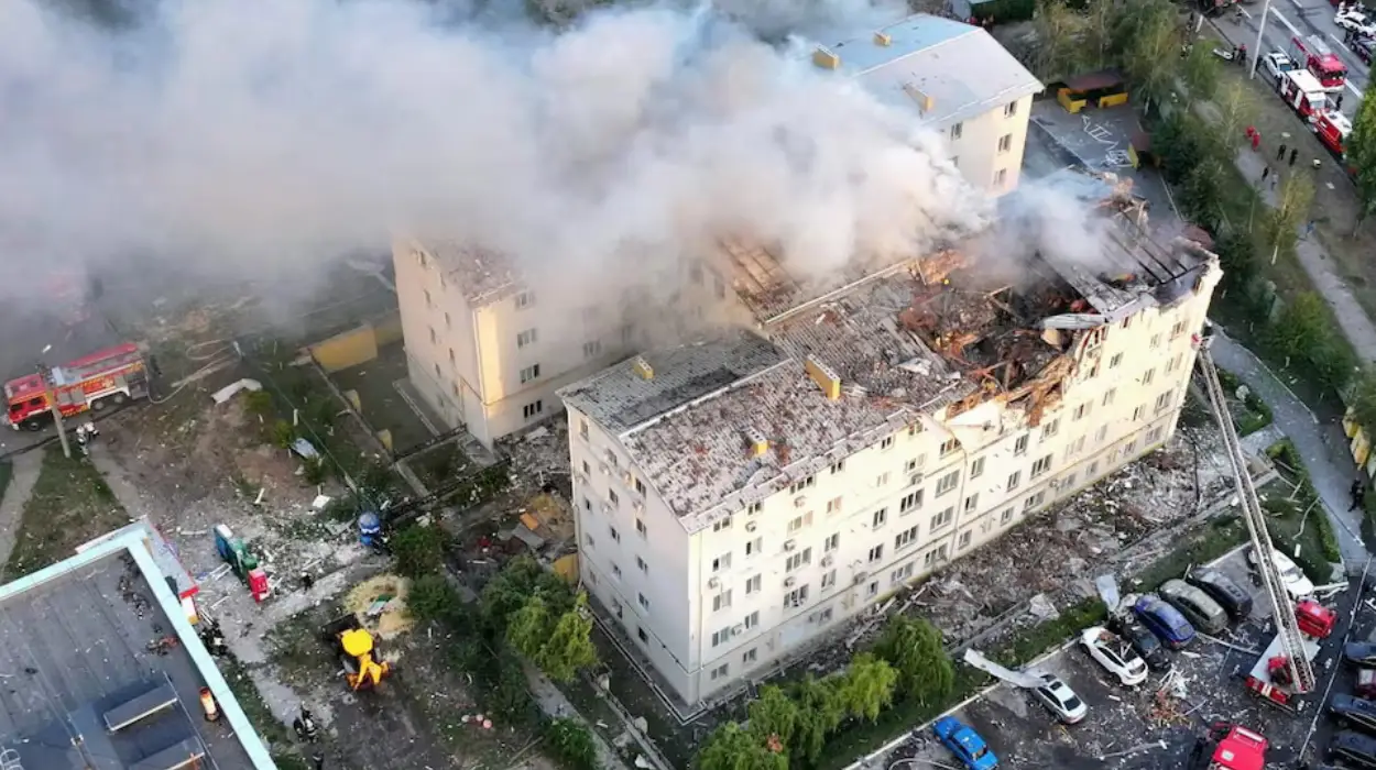 Ukraine reports 7 killed in Russian drone strike on Kharkiv