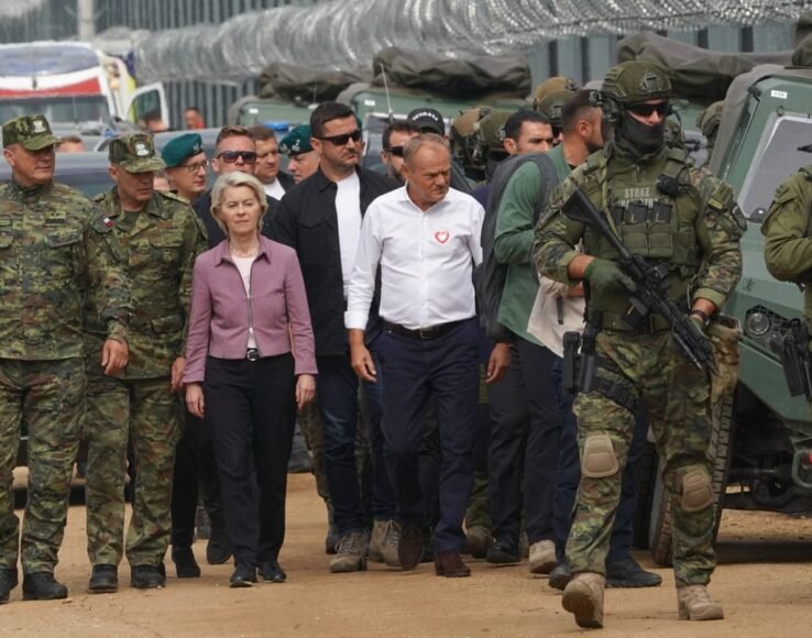 Von der Leyen urges strong deterrence against ‘predator’ Putin, tells Poles