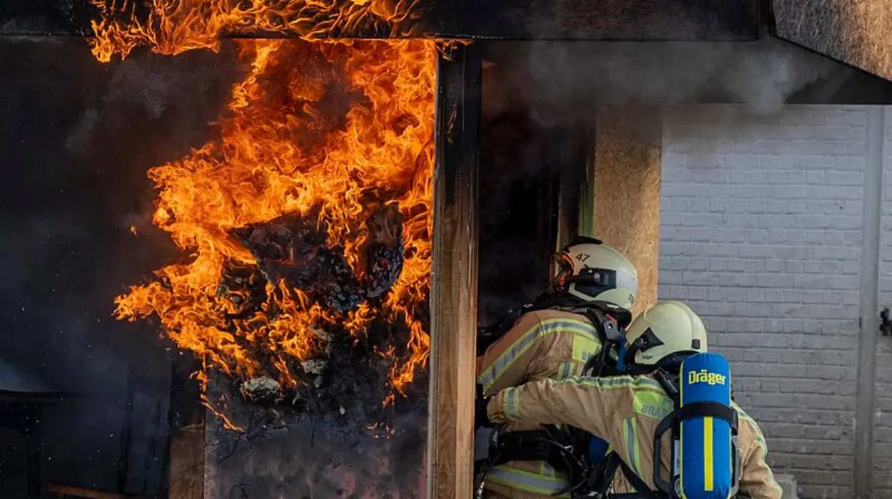 200 Firefighters Train with Rangers and Drones at Kalmthoutse Heide