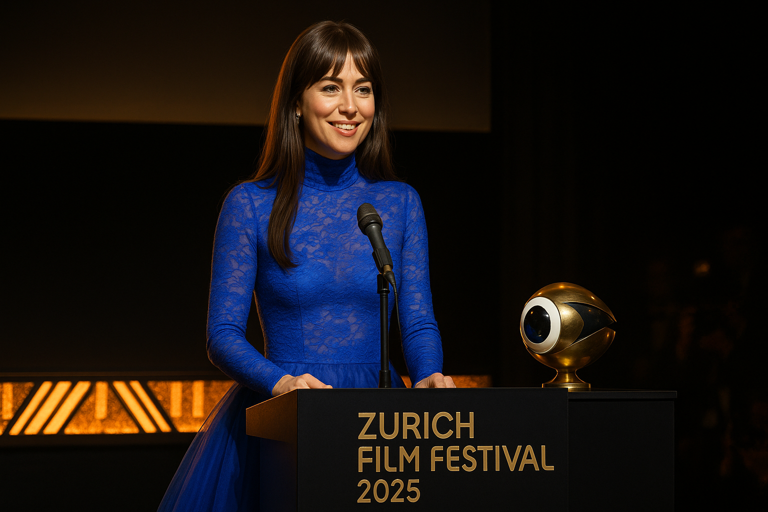 Dakota Johnson Stuns in Sheer Gucci Gown at Zurich Film Festival Opening