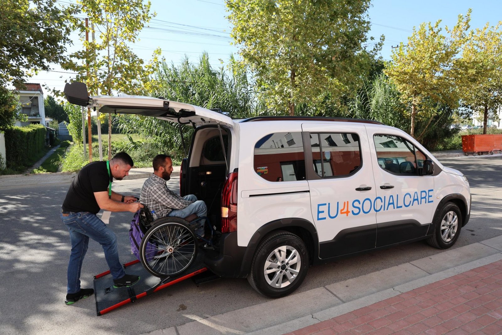 EU4SocialCare: Social Transport Services for People with Disabilities in Kamza, Albania