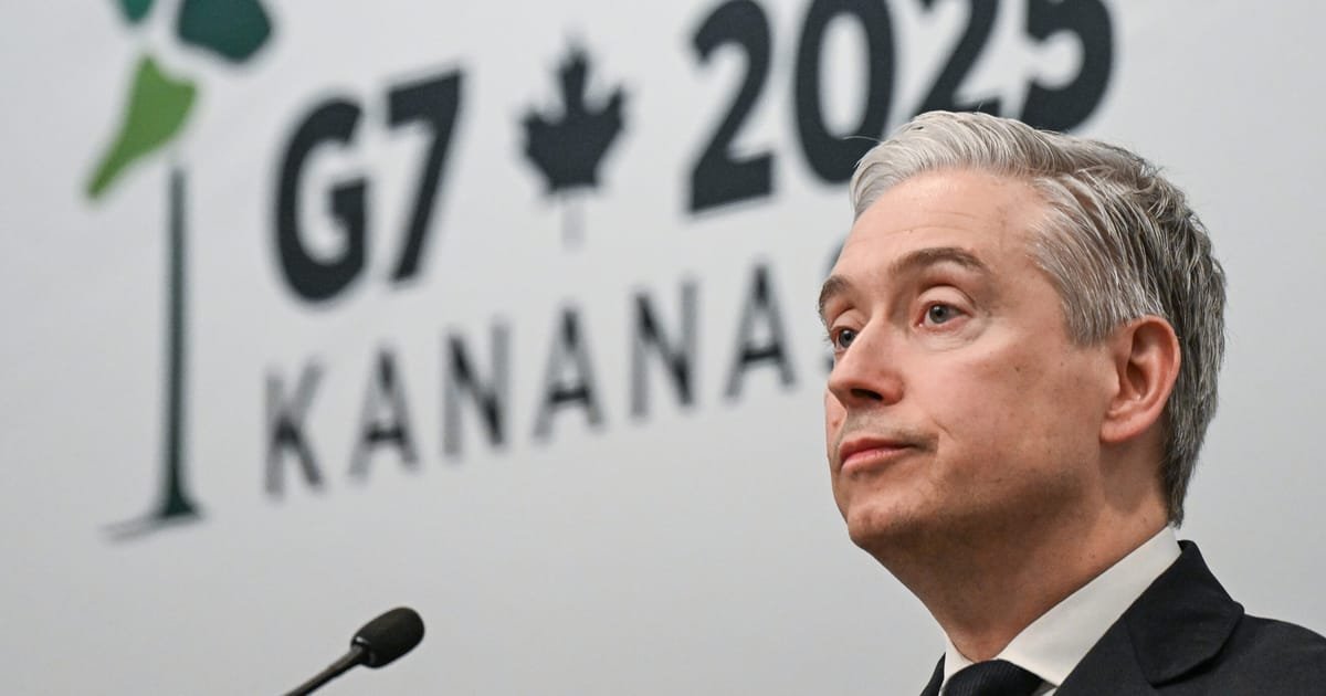 G7 Requires ‘Decisive’ Action to End Ukraine War, Says Canadian Finance Chief