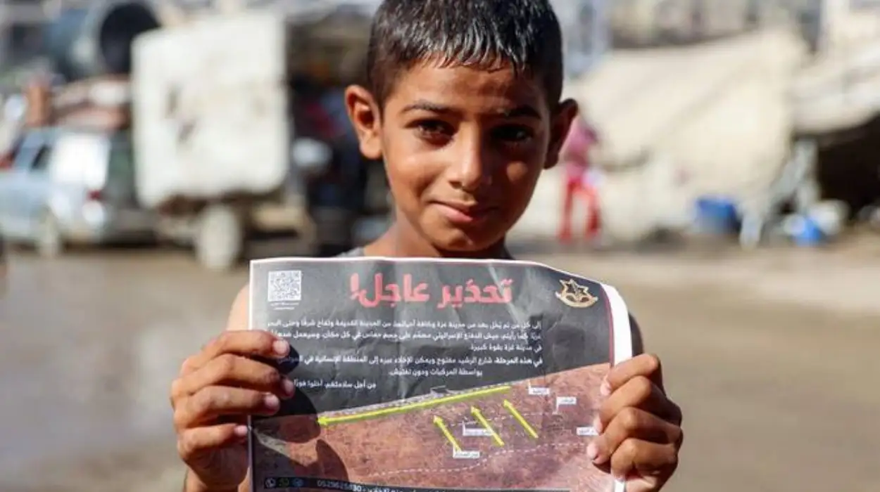 Israeli Military Reports Over 250,000 Residents Have Fled Gaza City