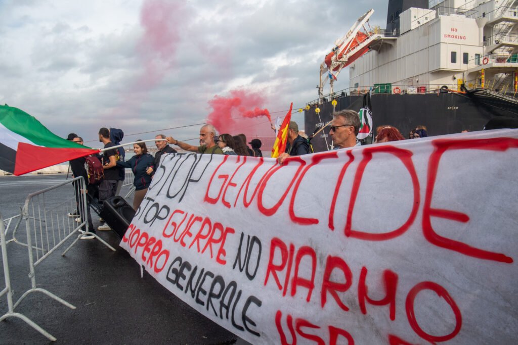 Italian Dockworkers Threaten Complete Blockade on Israel Trade