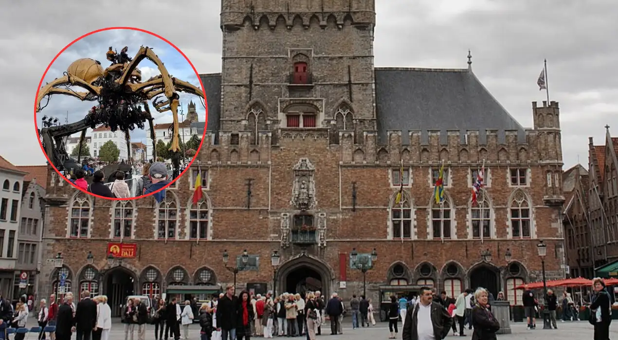 La Grande Araignée Conducts First Walk Practice in Bruges for BRUSK