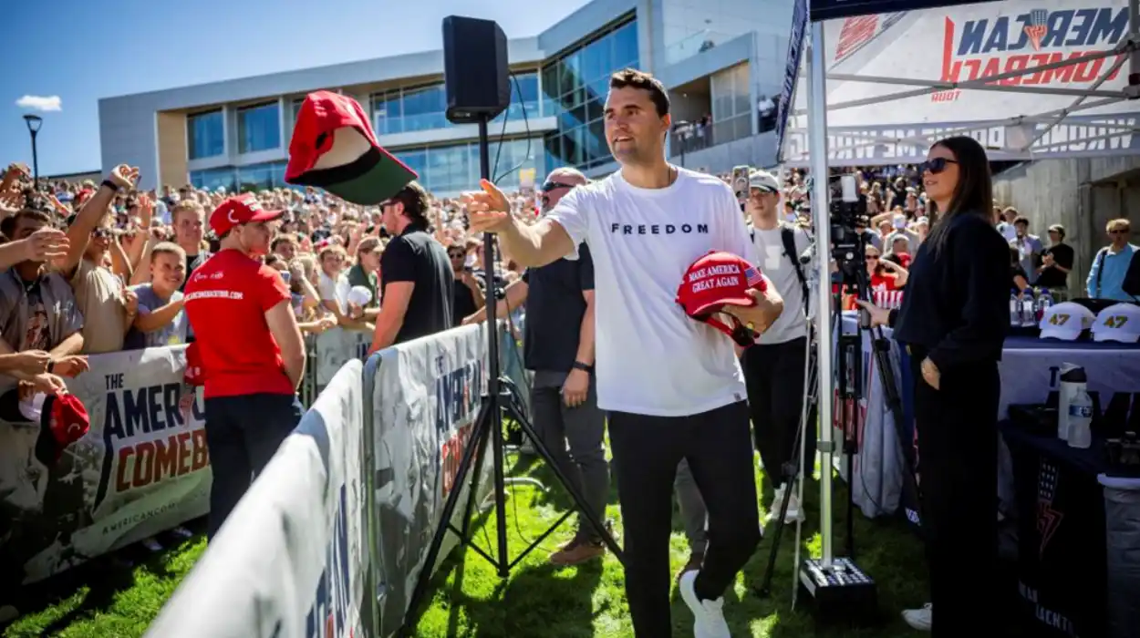 Manhunt Initiated After Charlie Kirk Is Fatally Shot in Utah