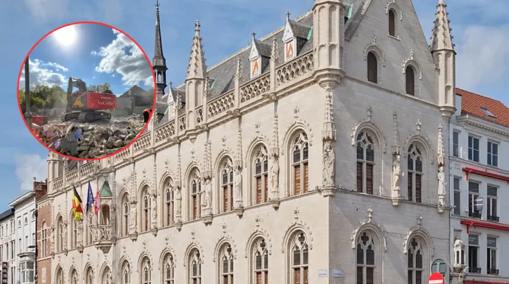 Demolition of Kortrijk Sion District Begins, Led by Goedkope Woning