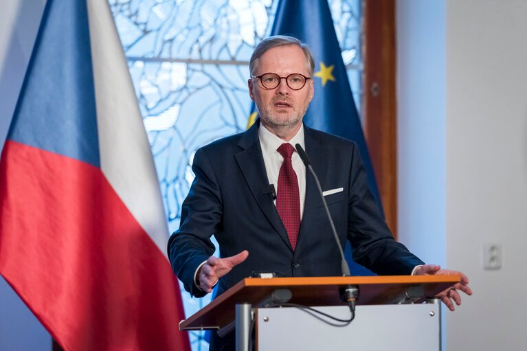 Fiala: Czech Republic Advocates for Enhanced EU Eastern Border Security and Creation of a Drone Alliance