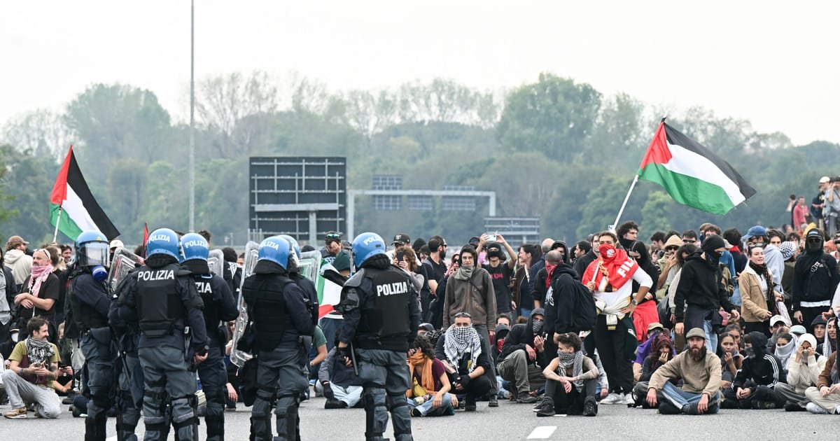 Mass Protests and Strikes for Gaza Paralyze Italy