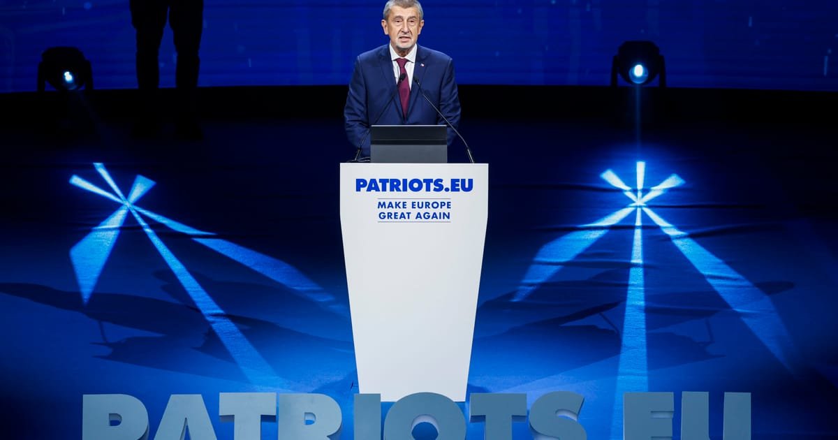 Patriots for Europe Celebrate Babiš Victory