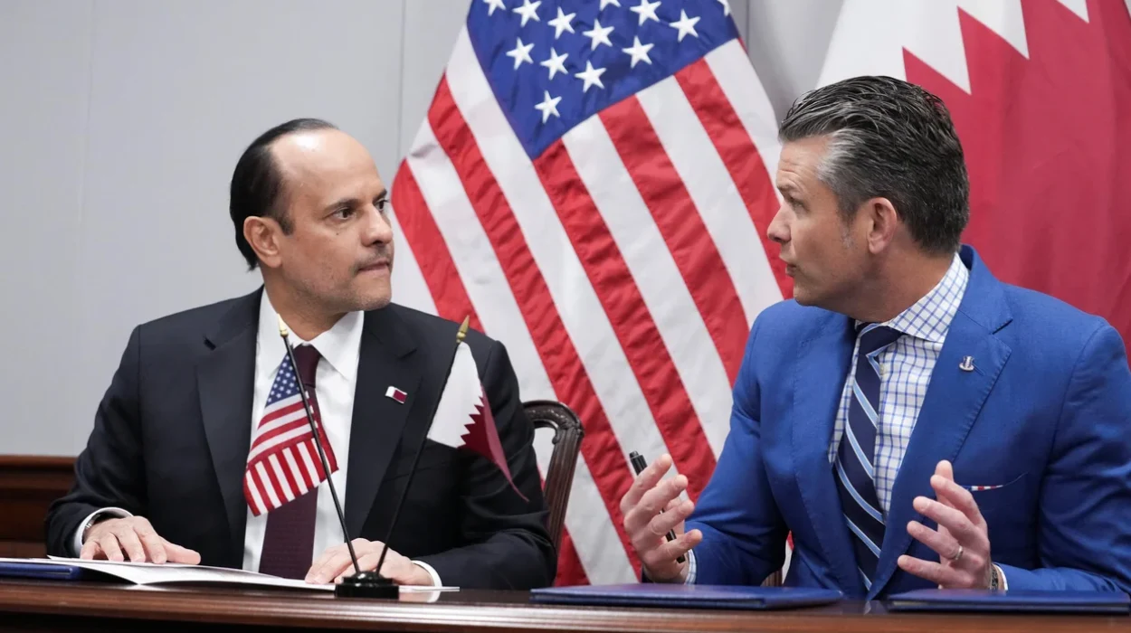 Qatar to Construct Air Force Facility at U.S. Base in Idaho, Announces Hegseth