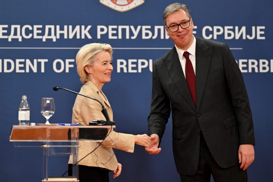 "Serbia Must Take Concrete Steps Towards EU Membership, Says von der Leyen"