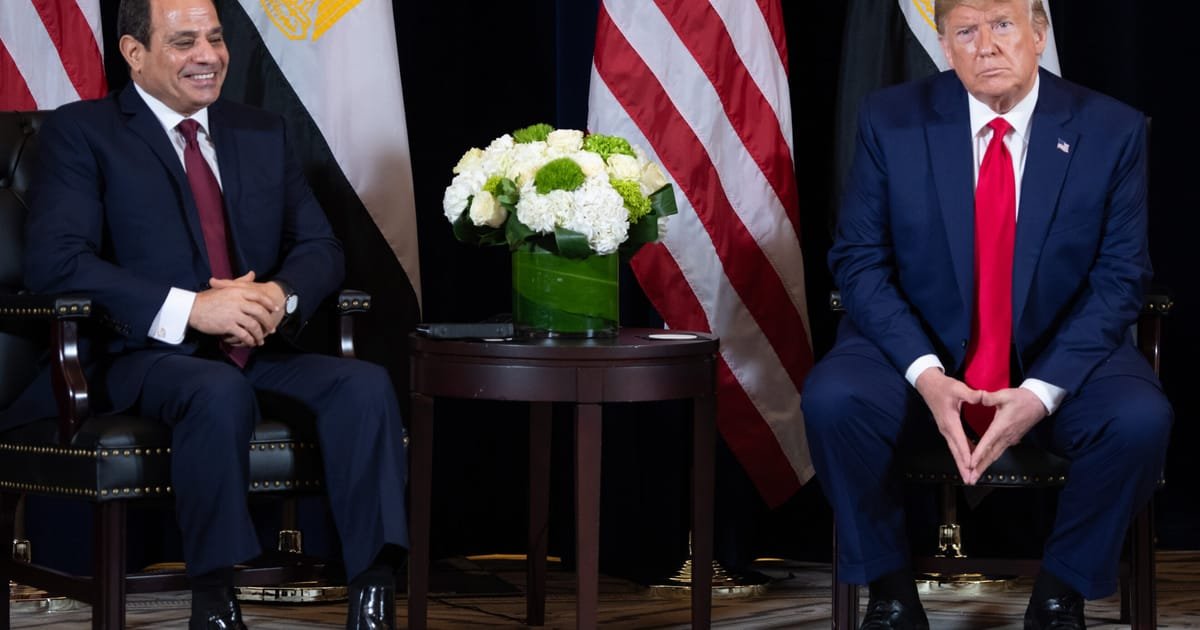 Trump and el-Sisi to Lead Peace Summit Monday to Resolve Gaza Conflict