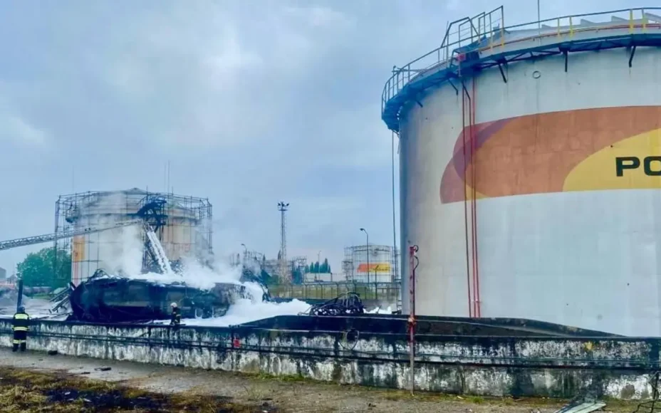 Ukrainian Drones Hit Russian Gas Plant in Orenburg