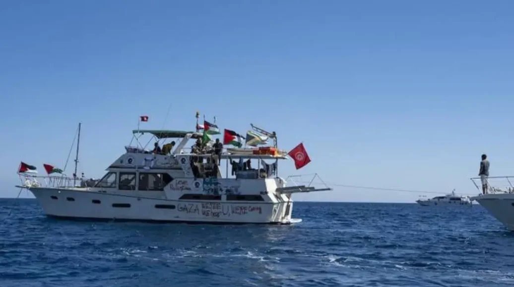 Unidentified Vessels Approach Flotilla to Gaza Near Israeli Blockade