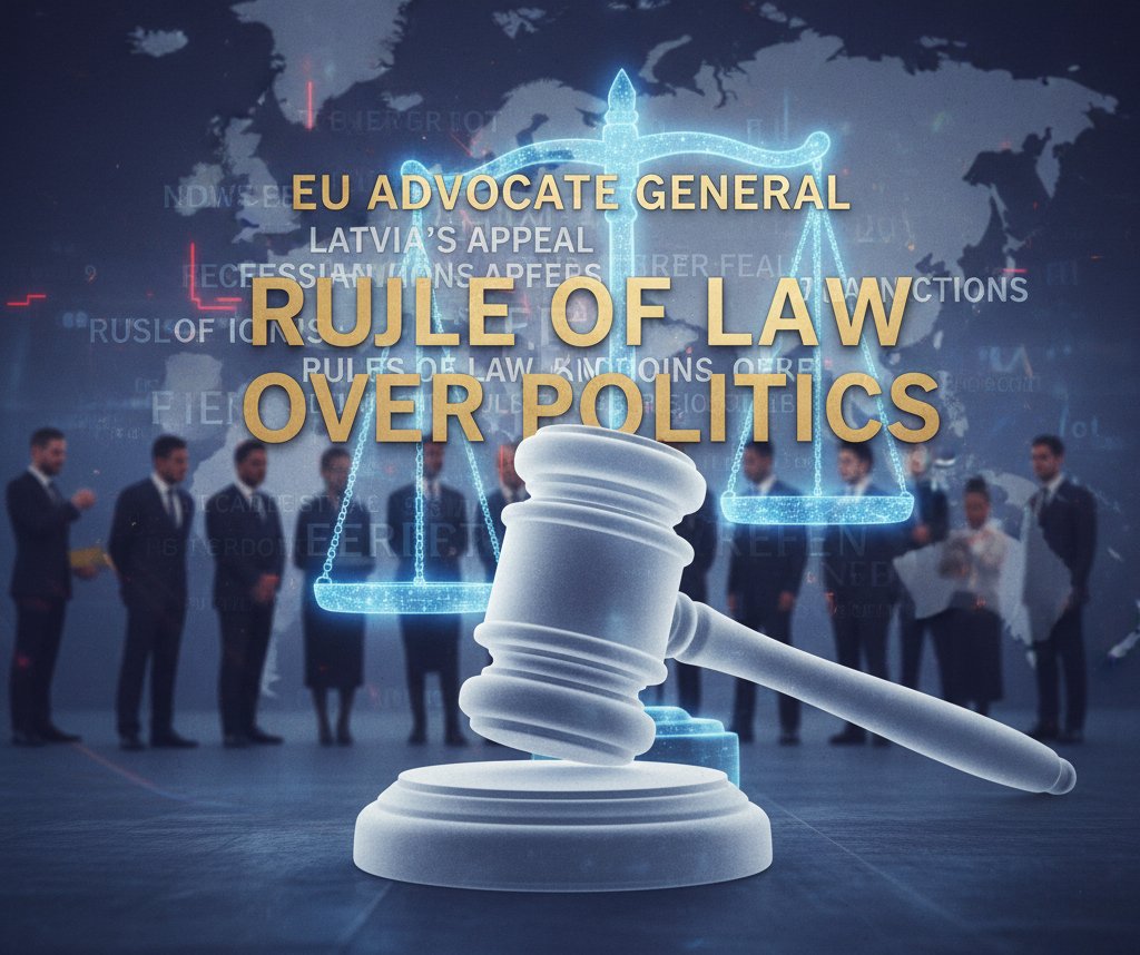 EU advocate general rejects Latvia’s appeal in Russian sanctions case, reasserting rule of law over politics