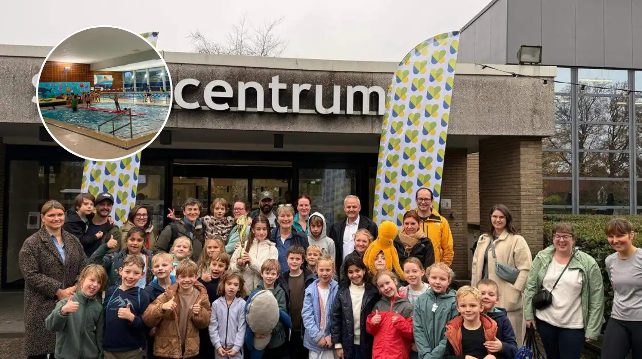 De Platanen Triumphs in Kapellen Swim Marathon with 206 Students