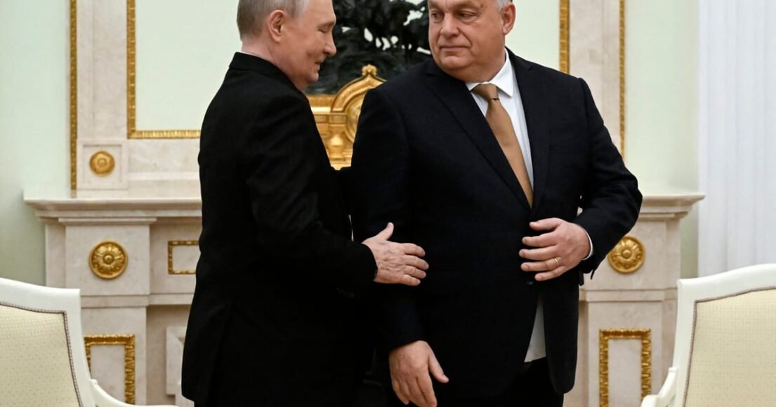 European leaders scoff at Orbán’s latest Putin alliance