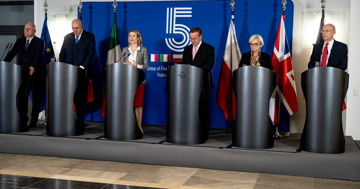 Europe’s defense chiefs: We stand with Ukraine for the long term
