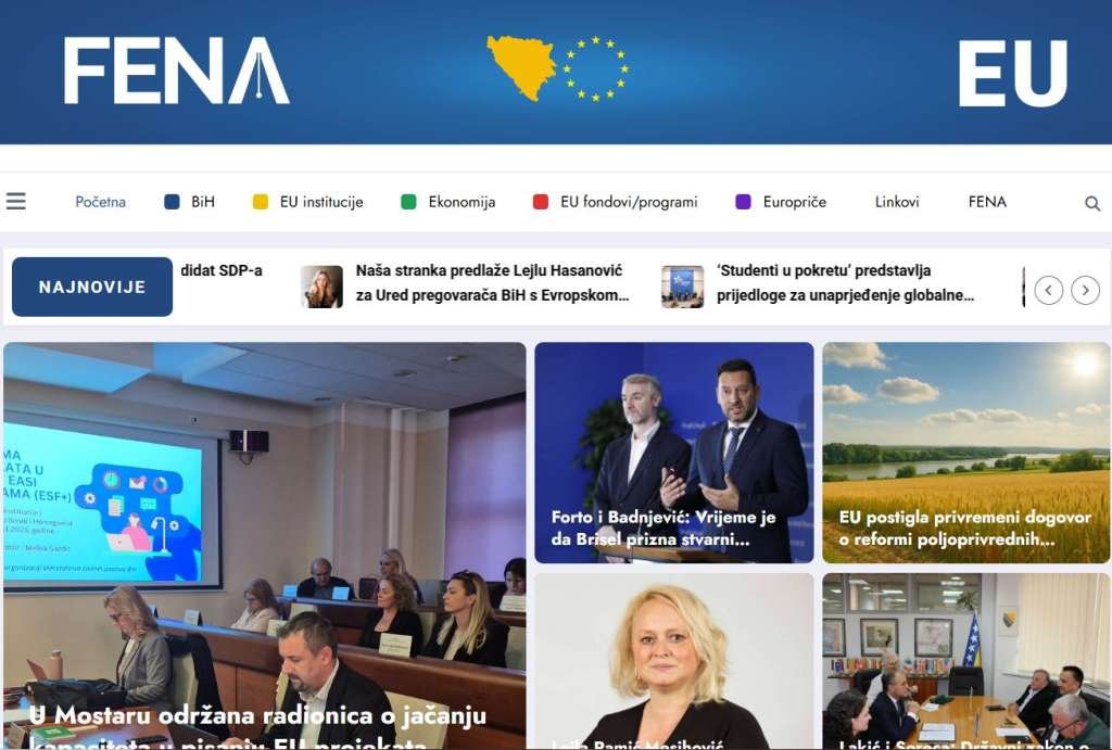 FENA Unveils Bosnia and Herzegovina’s First EU-Focused Media Portal