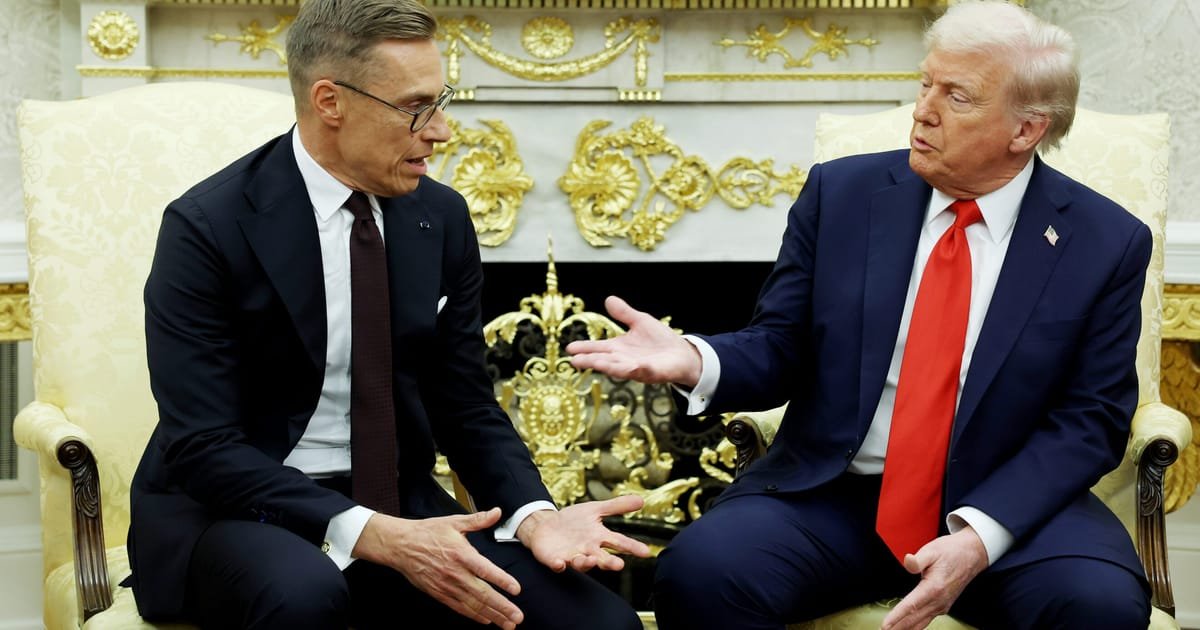 Finnish President to Trump: Time to Get Tough on Putin