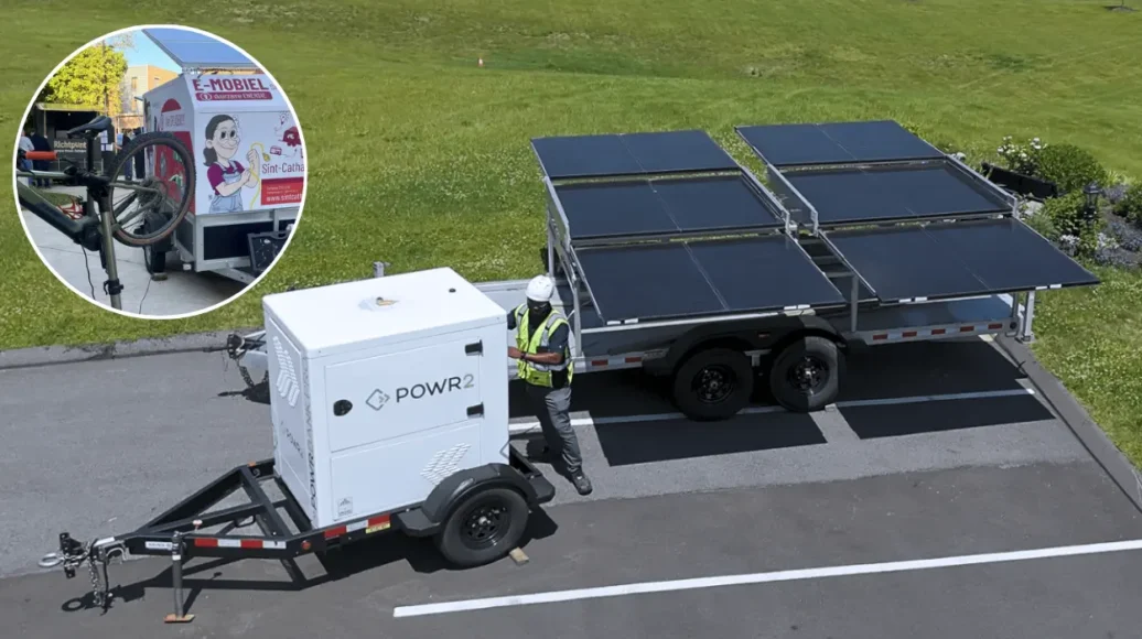Geraardsbergen Students Transform Trailer into Solar E-Mobile