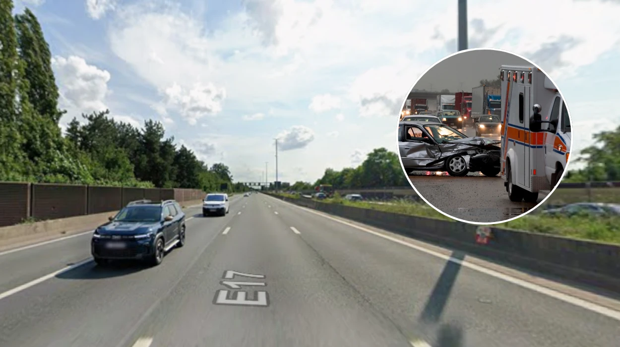 Major Traffic Disruption on E17 in Sint-Niklaas Due to Repairs