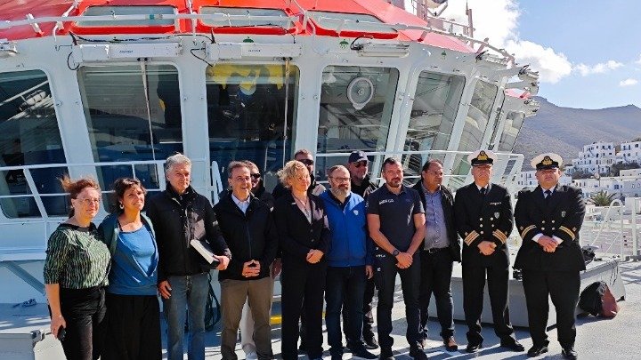 St. Papastavrou: ‘Amorgorama’ ** An Initiative by Amorgos Fishermen with Strong Patriotic Significance