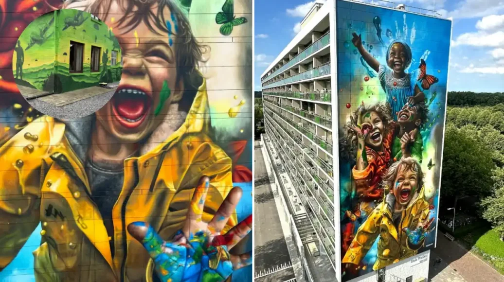 Tony Theijs’s Home in Linkhout Showcases D-Day Mural Display