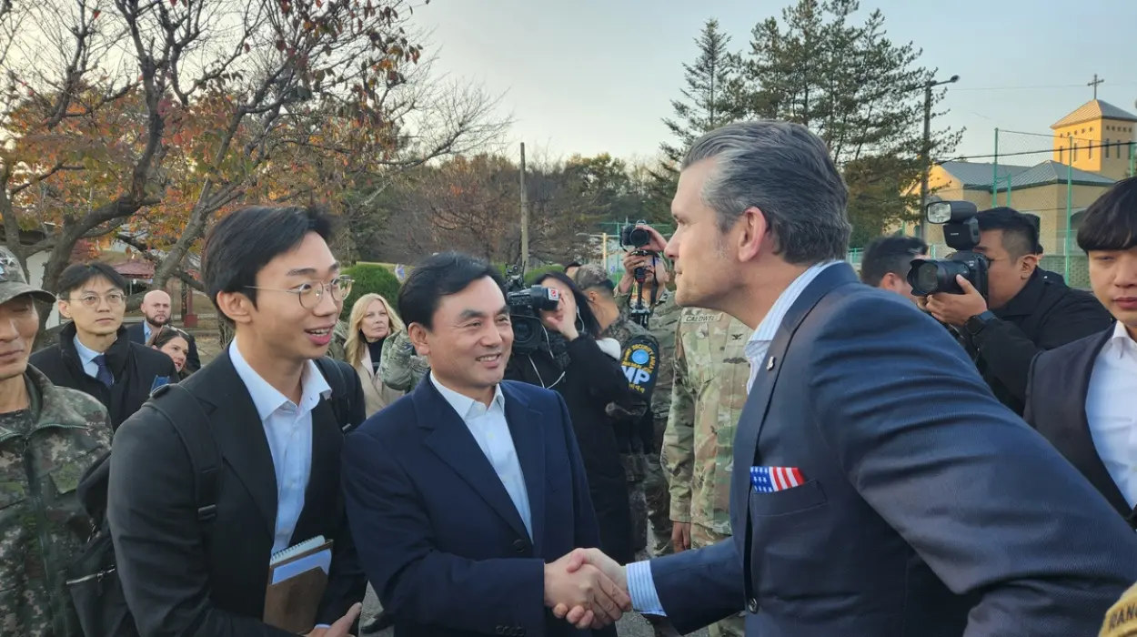 US Defense Secretary Pete Hegseth Visits Korean DMZ