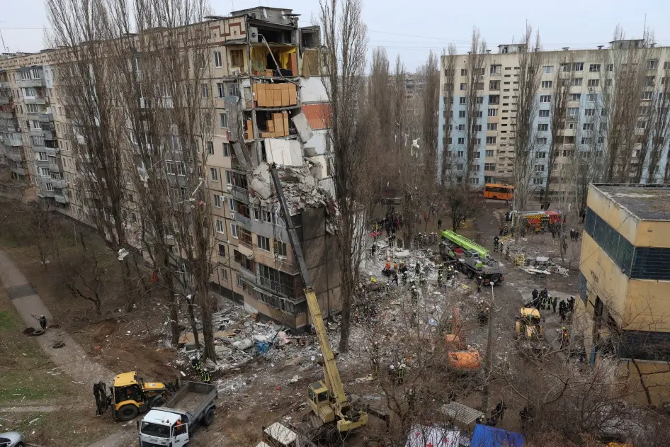 8 Killed in Russian Missile Strike on Odesa