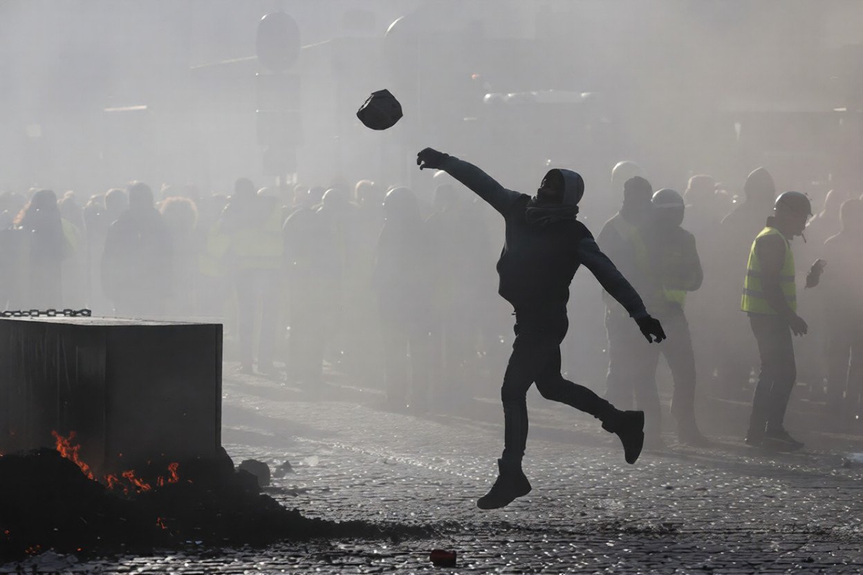 Belgian Farmers’ Protest Turns Violent Over EU-Mercosur Trade Deal