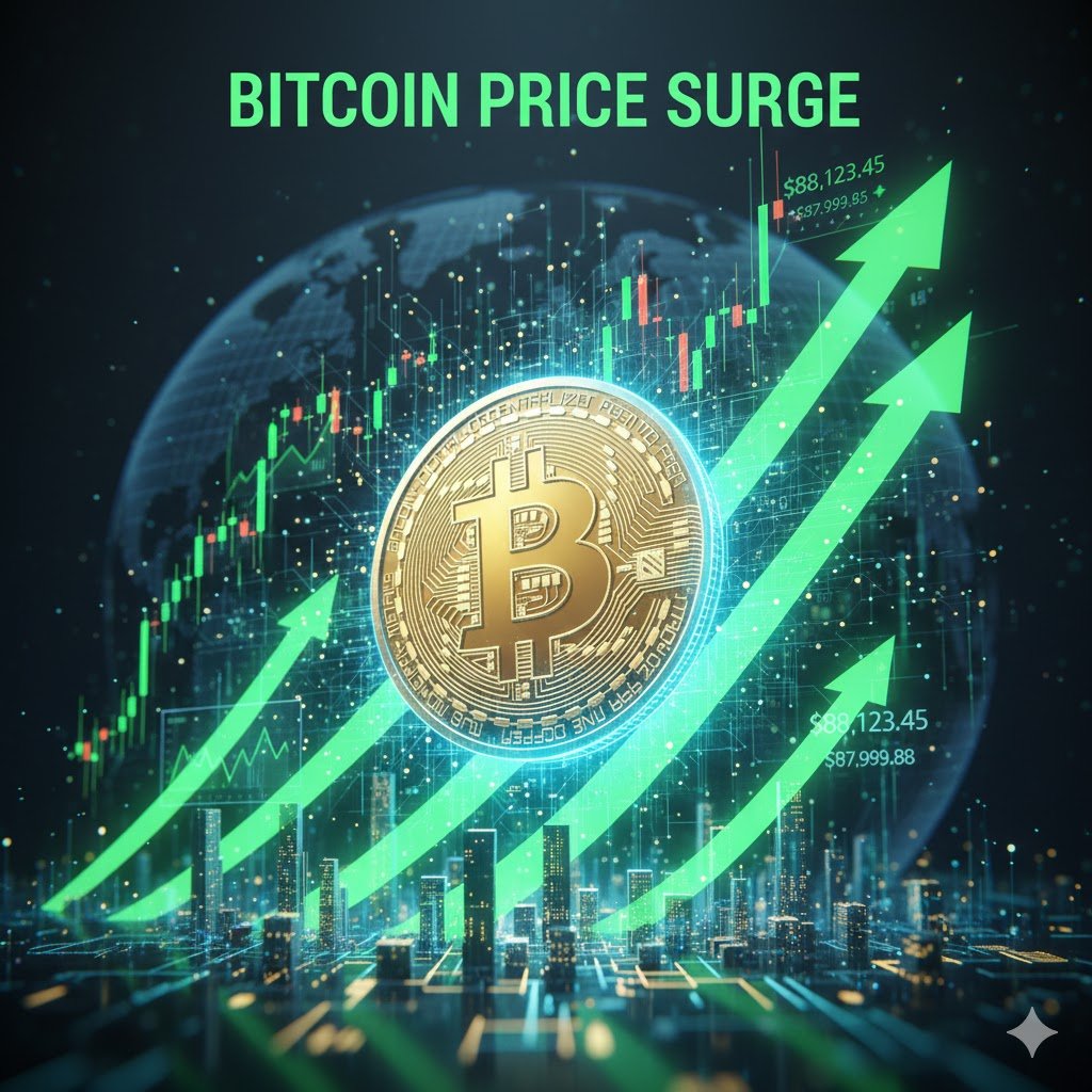 Bitcoin Update: Bitcoin Approaches $87K, Drops 2%
