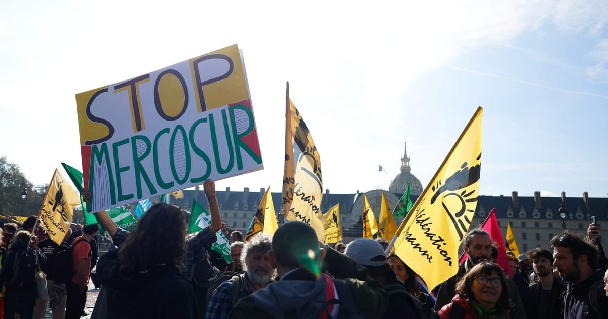 France seeks to delay crucial vote on EU’s Mercosur mega deal