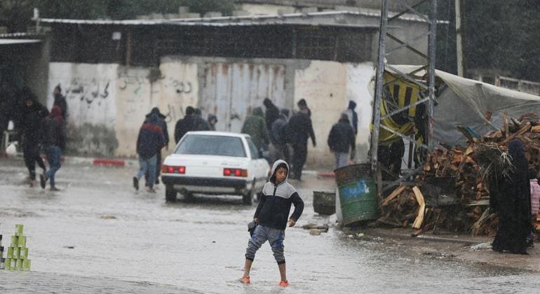 Gaza: UN Expands Winterization Efforts as Cold Weather Intensifies