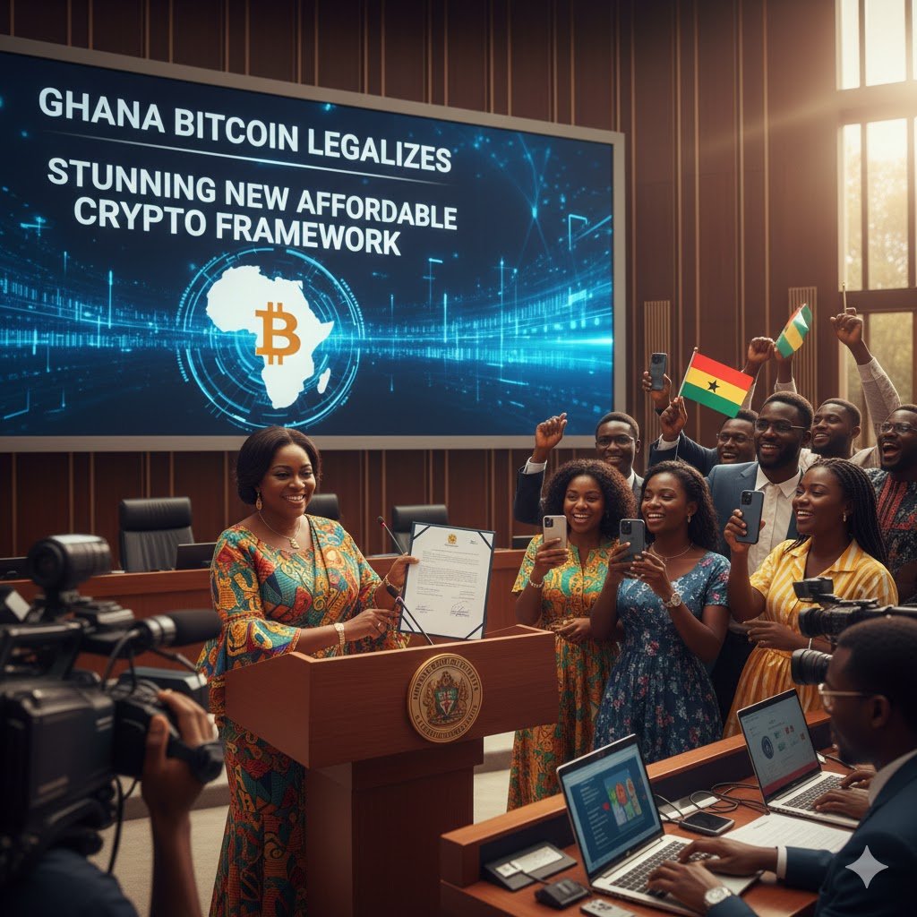 Ghana Legalizes New Affordable Crypto Framework