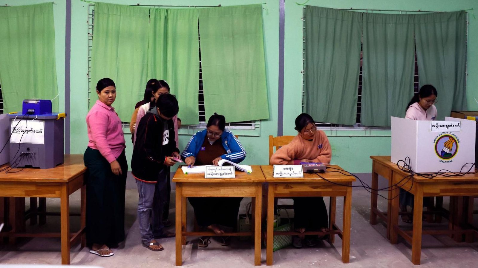 Myanmar Election Following Military Coup