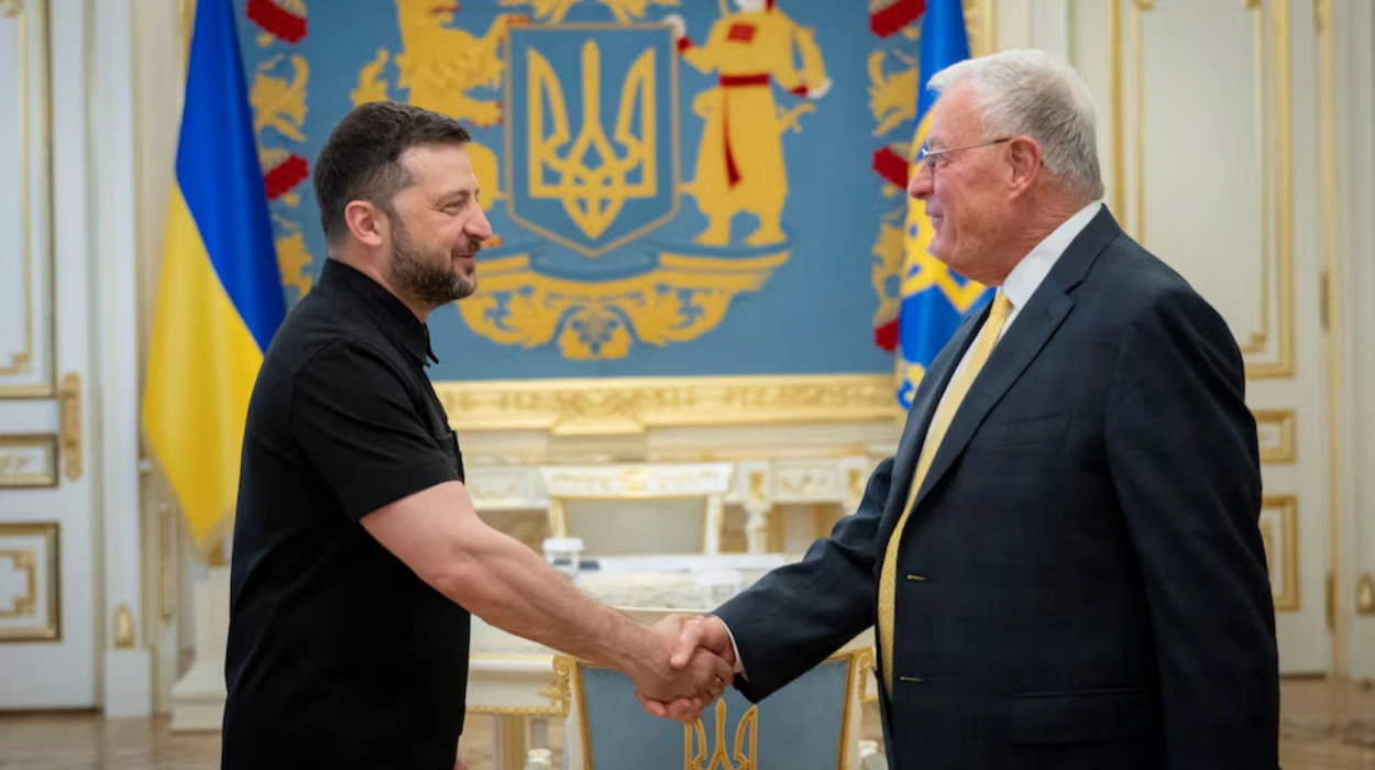 US Envoy for Ukraine, Keith Kellogg, Says Peace Deal is "Really Close"