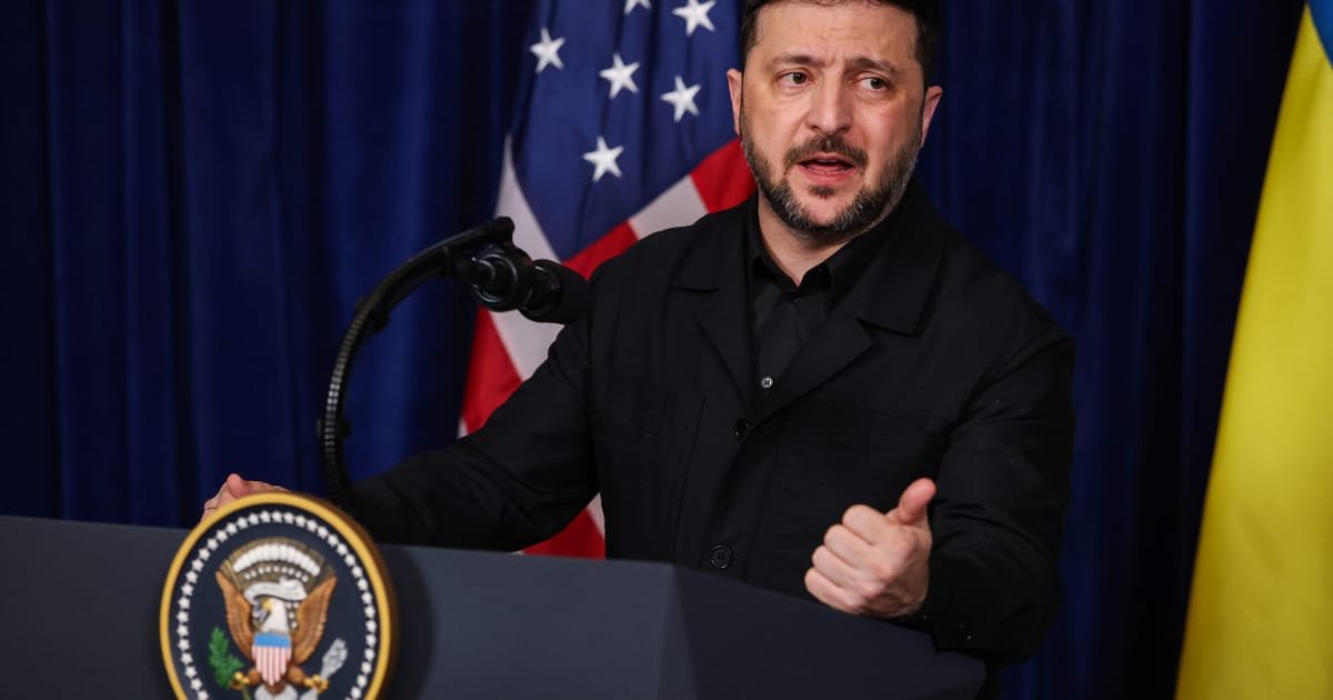 US offered Ukraine 15-year security guarantees, Zelenskyy says