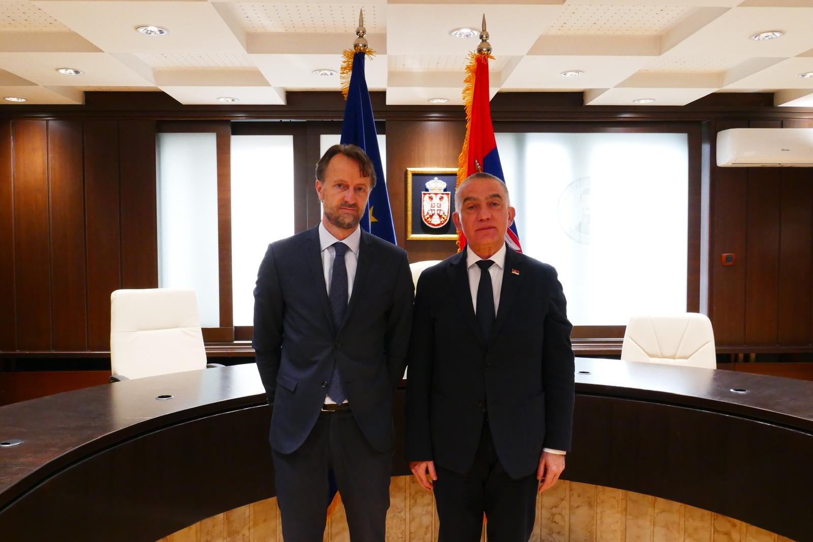 Vujić and Von Behrat Discuss Enhancing the Rule of Law and Serbia’s EU Accession Process