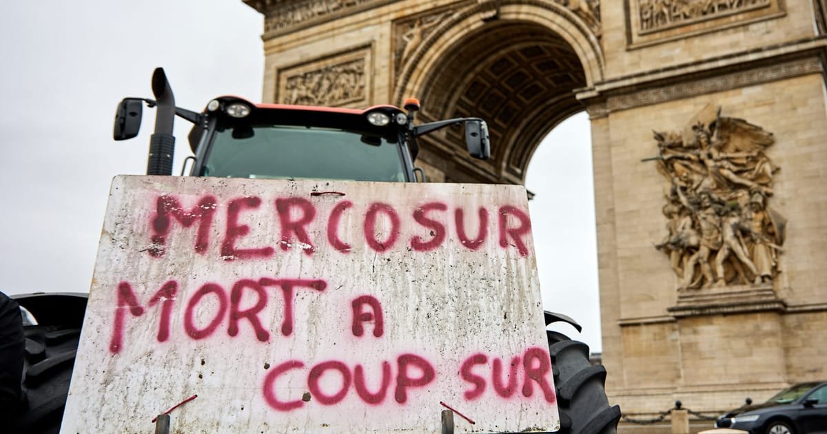 France to Oppose EU-Mercosur Trade Agreement