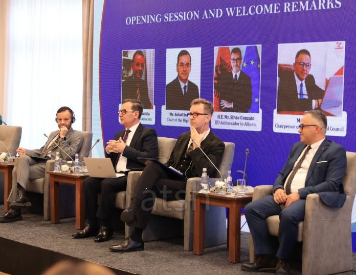 Gonzato at the High-Level Conference: Justice Central to Albania’s EU Accession Process