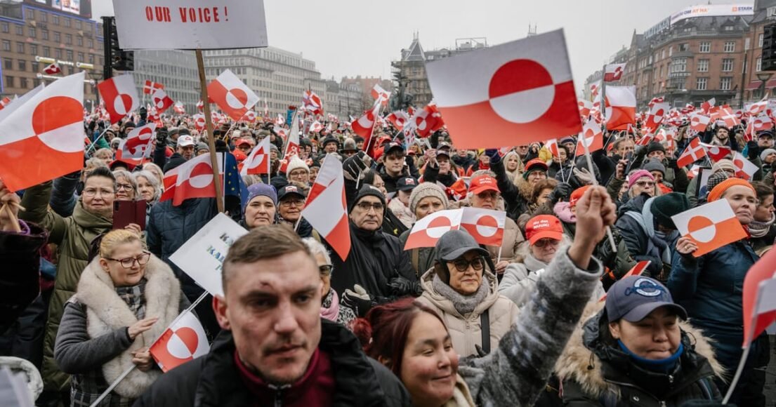 ‘Hands off Greenland’ protests sweep Denmark as Trump escalates takeover threats