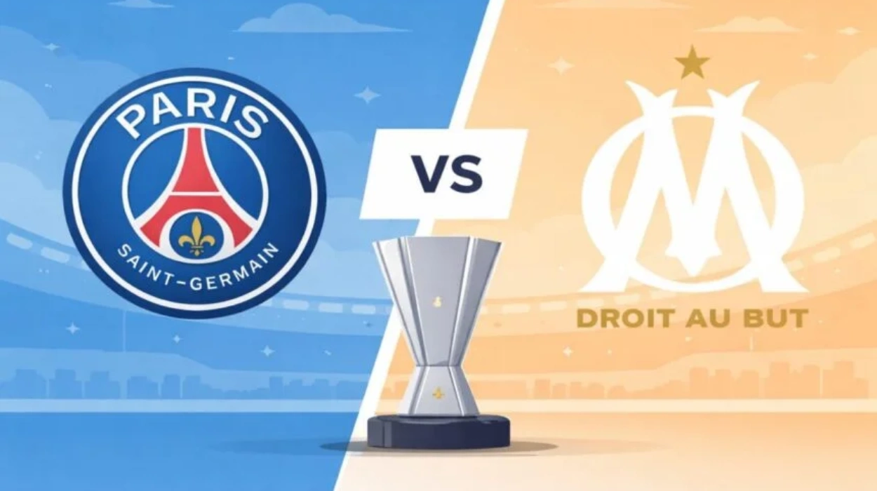 PSG and Marseille Official Lineups for Champions Trophy